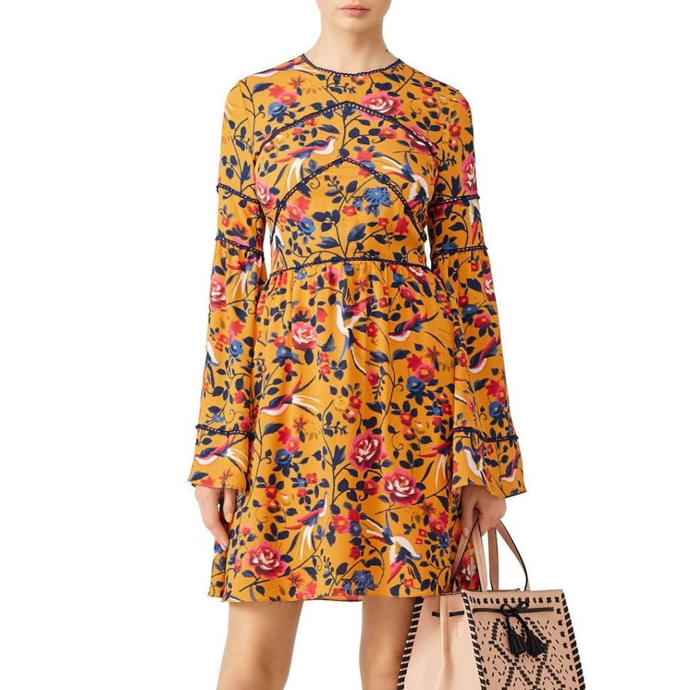 Tanya Taylor Catarina Floral dress NWT Sz 4